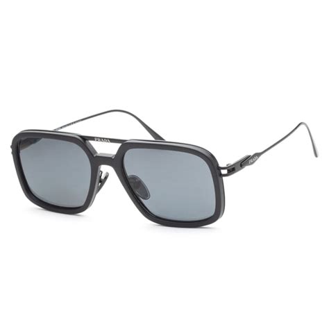 prada pr 57zs 1bo5z1|Prada PR 57ZS Square Sunglasses .